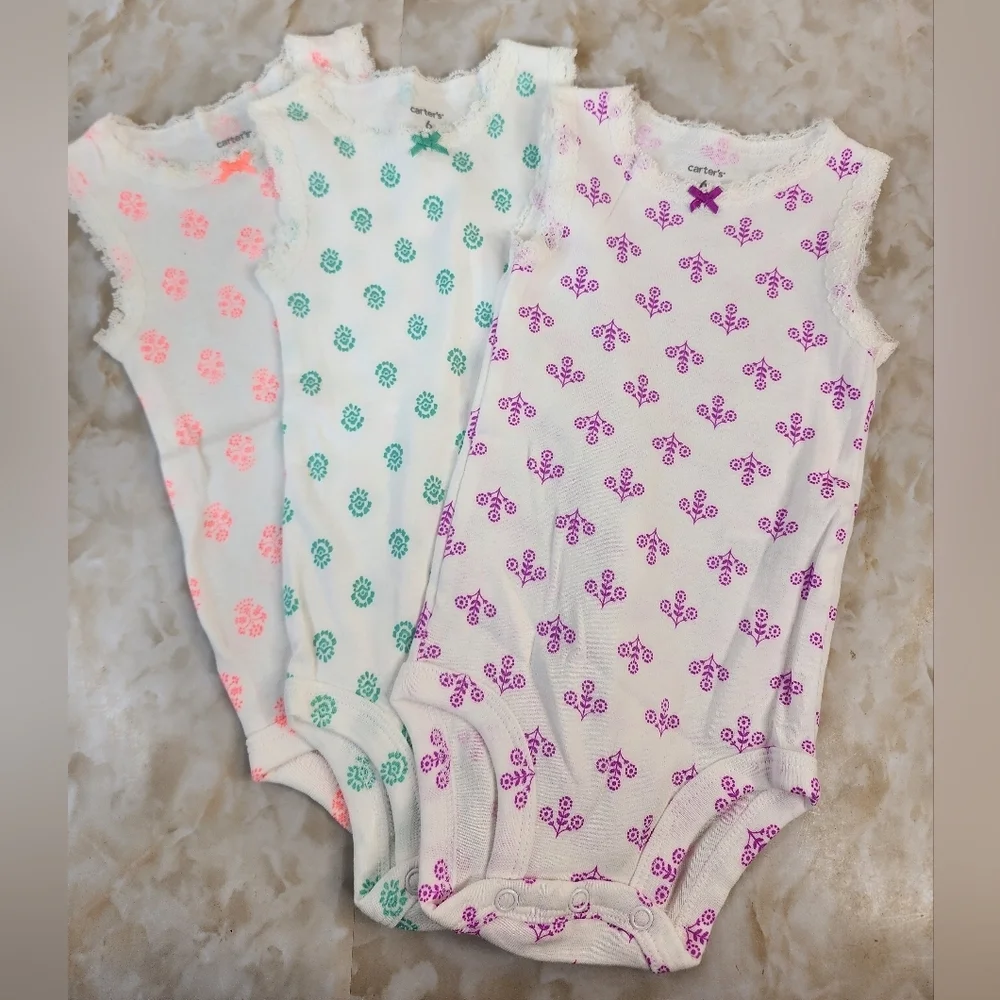 Girls 6 Month Onesies